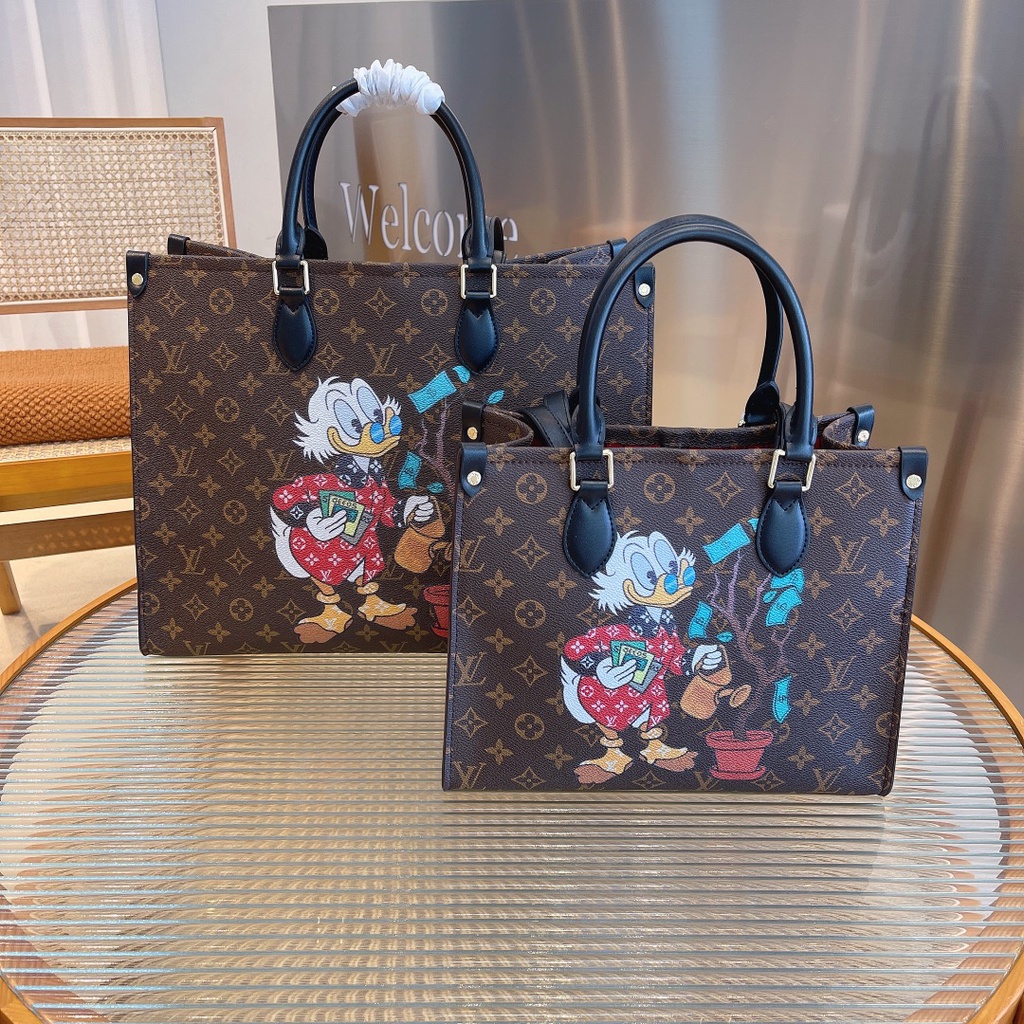 Jual Tas Belanja LV Explosive LV Donald Duck Tas Tangan LV Tas