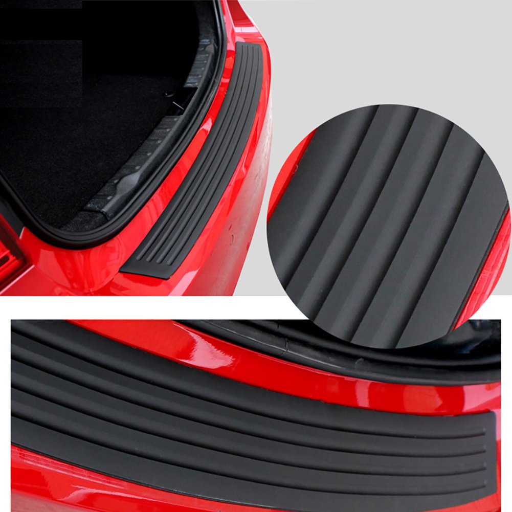 Sill Plate Mobil/Karet Pelindung Bagasi Belakang Universal Bumper Guard Strip