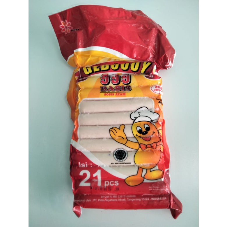 

SOSIS GEBOOOY ISI 21 420 GR