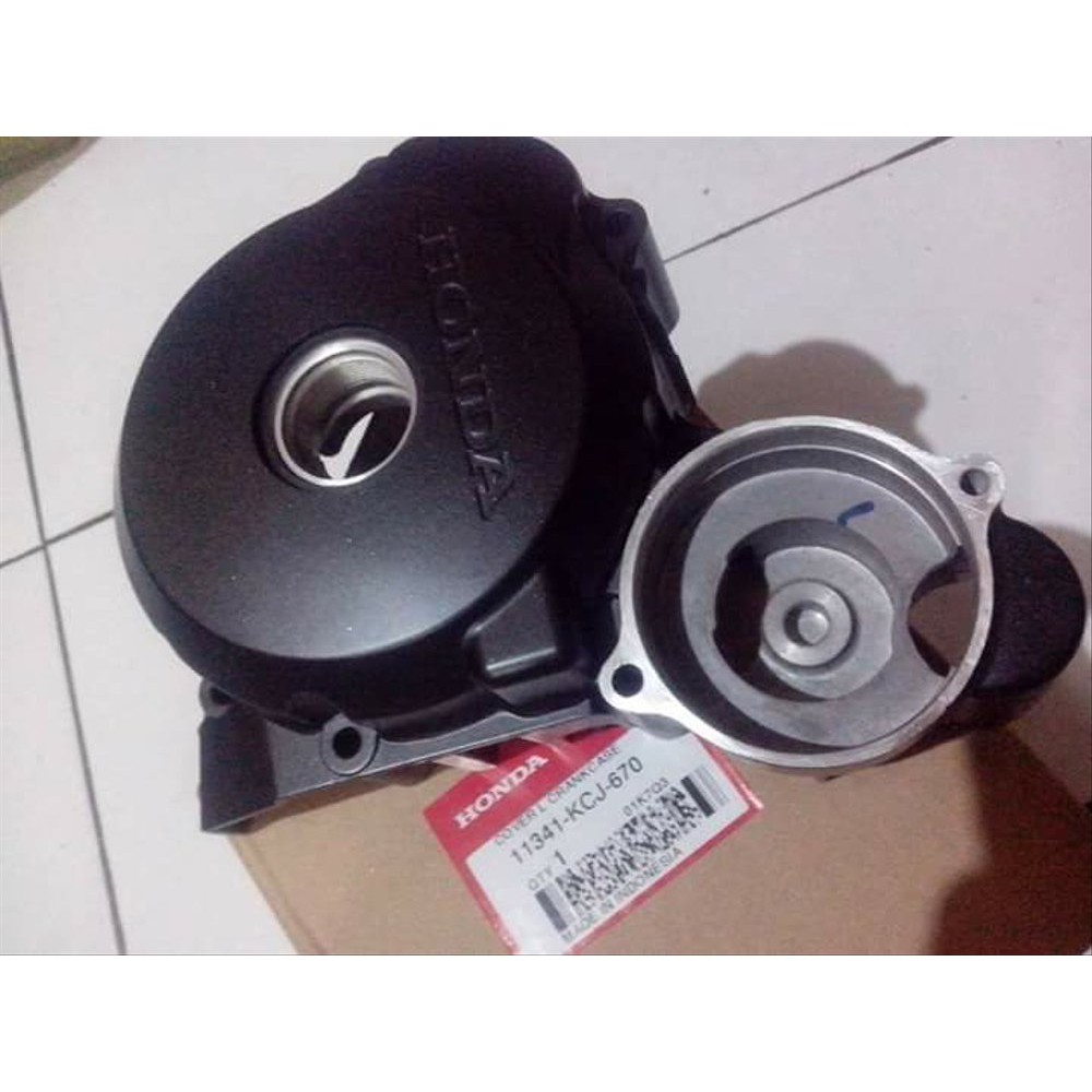 Bak Kalter Magnet Kiri Tiger Hitam Ori AHM Cover L Crank Case - 11341KCJ670