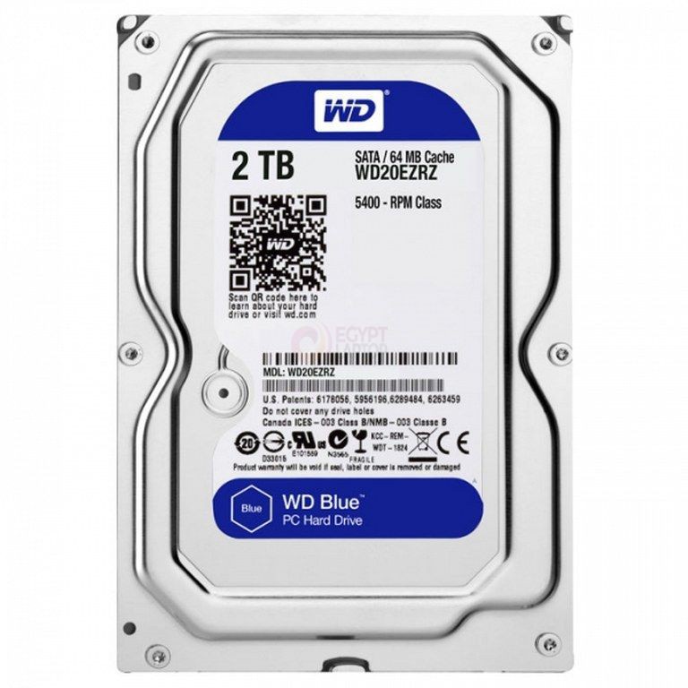 Harddisk Internal WD Blue 2TB 3.5 Inch For PC - USED dan Garansi 1 Tahun