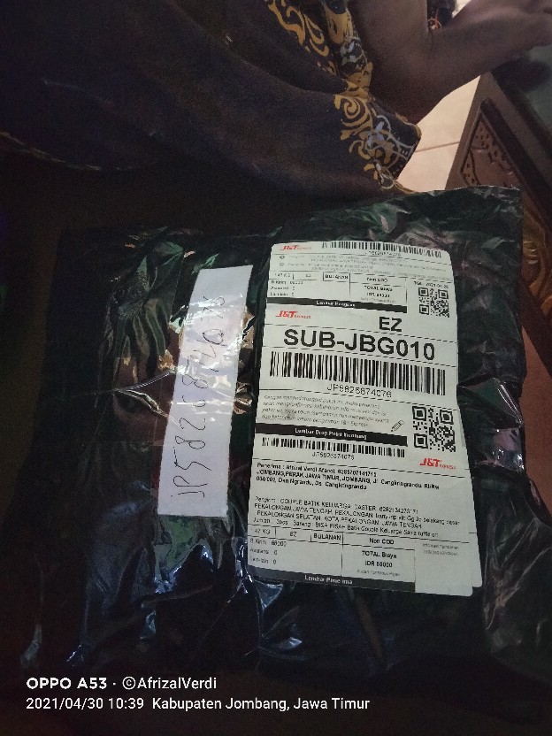 Bisa Pisah Batik Couple Keluarga Sania Ruffle Ori Ndoro Jowi Termurah