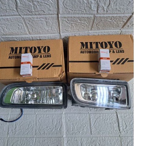 foglamp kijang Efi lgx 1999 2000 2001 2002 kiri kanan + BOHLAM lampu kabut senja bemper lampumobil
