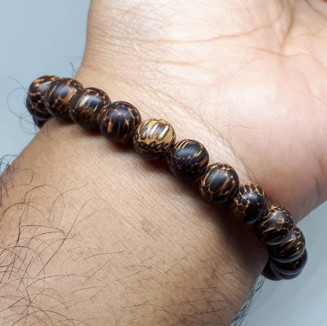 Gelang Kayu Liwung Macan Super 8mm / Gelang Liwung CLW