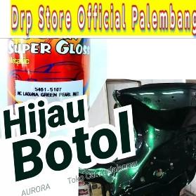 paling diminati] Cat Hijau Botol Penta Super Gloss Laguna Green Pearl Met Ijo Metallic