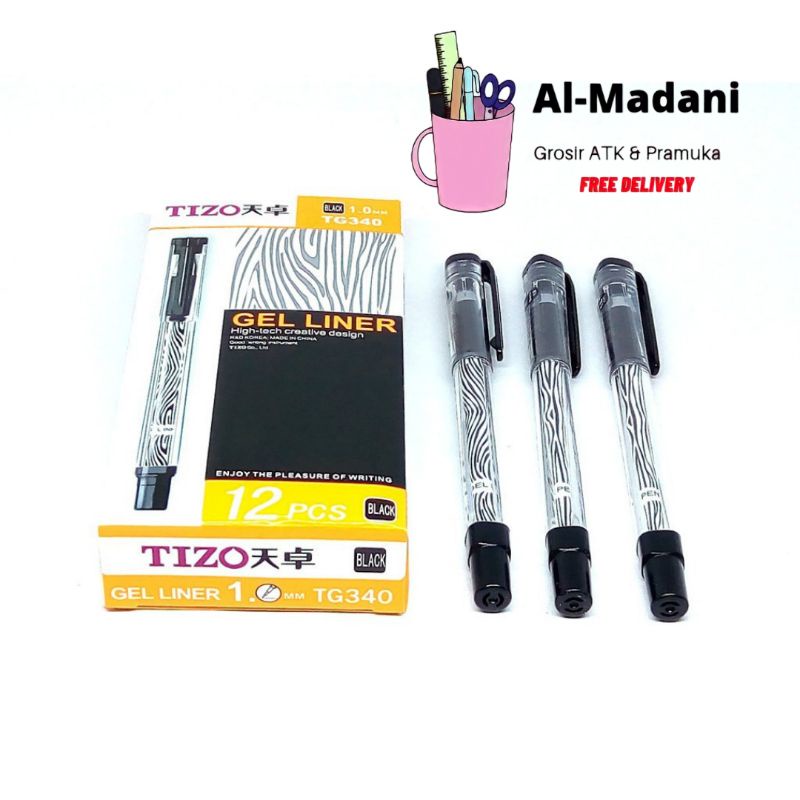 

Pulpen Gel Tizo TG-340