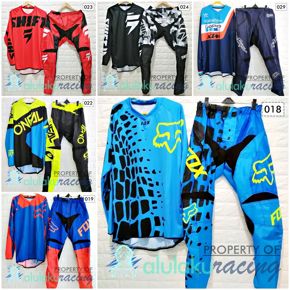 Jersey set with Pants for Trail Motocross - C