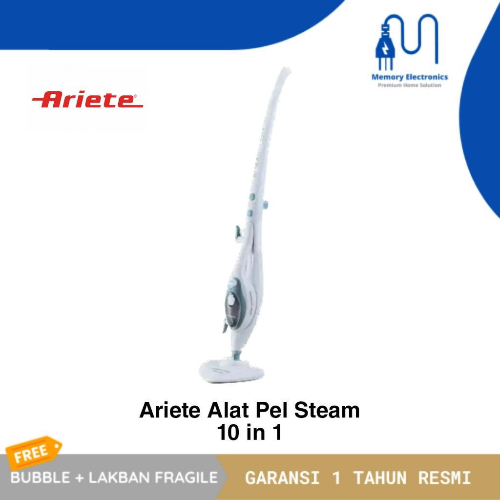 Ariete ART4175 Vacuum Cleaner MOP Alat Pel Steam 10 In 1 Putih/Biru Muda