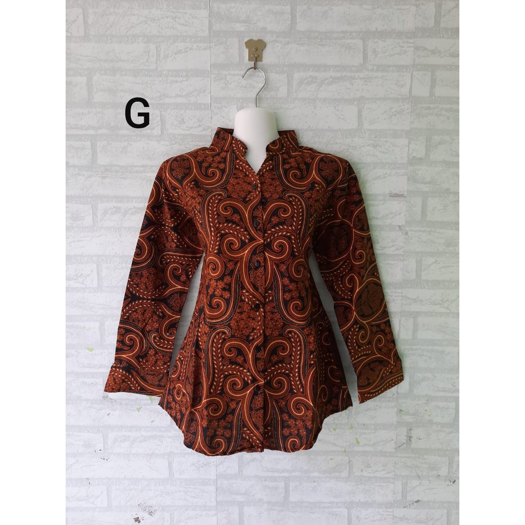 Blouse kerja jumbo size M L XL XXL 4L