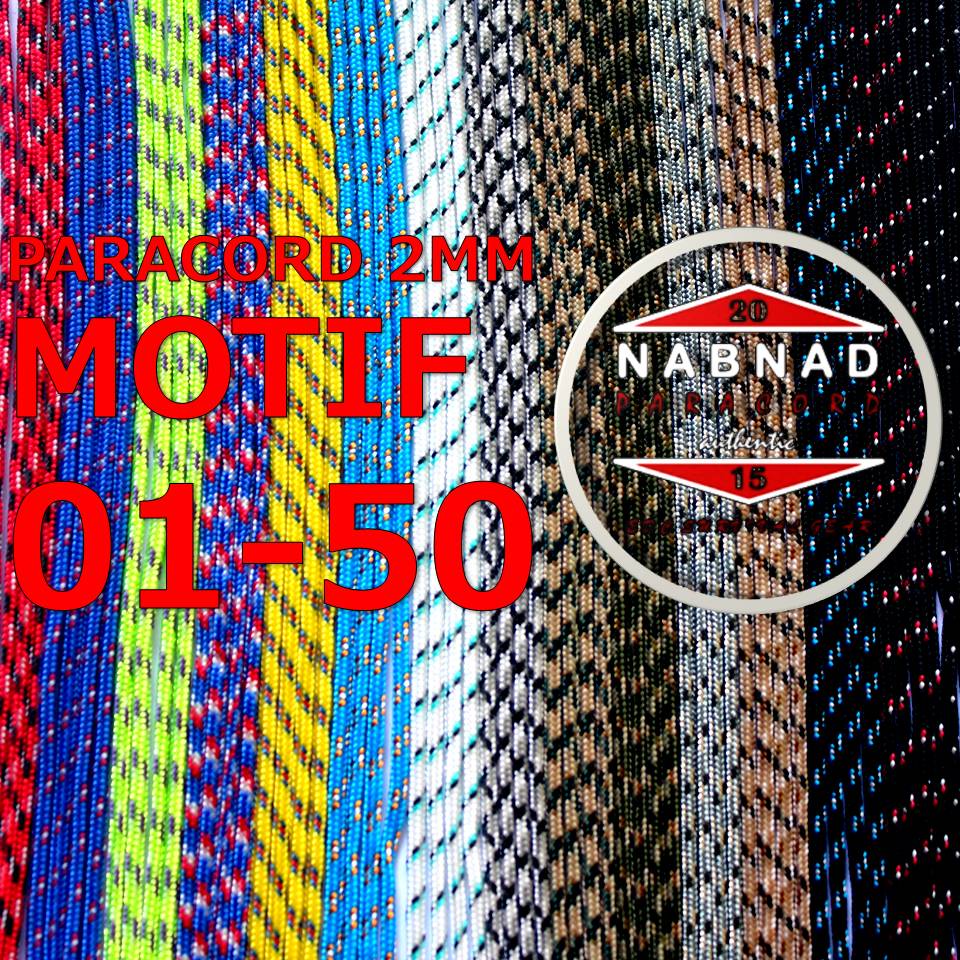 Parodi Tali Paracord 2mm 1-50 Untuk Bahan Kerajinan Strap Tali Gelang Jam Tangan Smartwatch Smart Wa