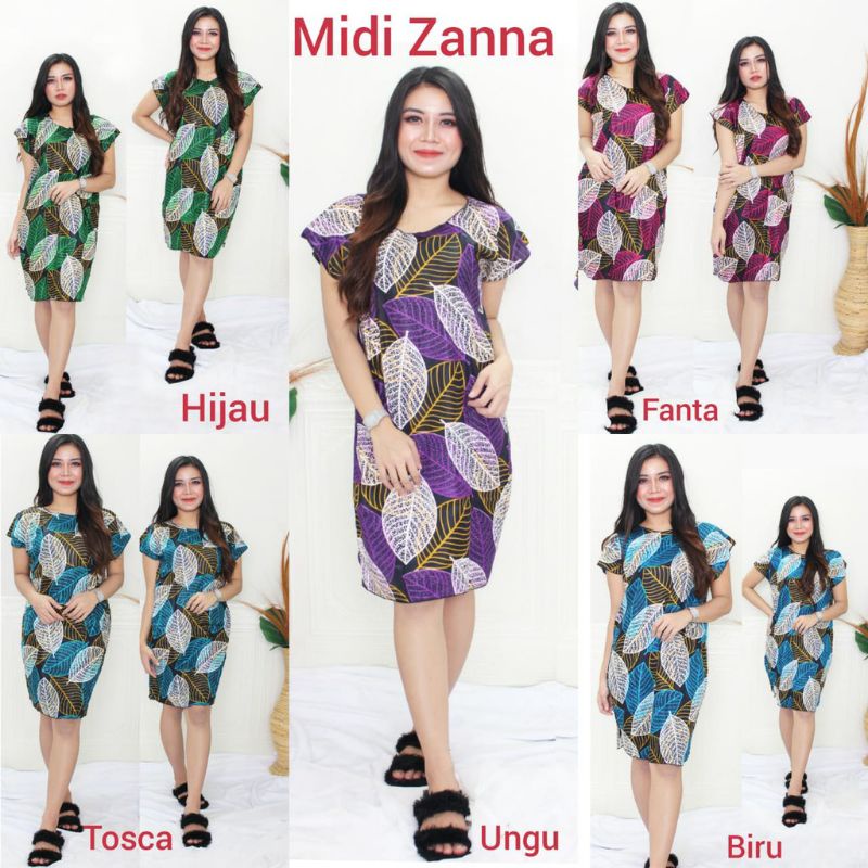 Daster batik Midi/ Daster Bali Murah