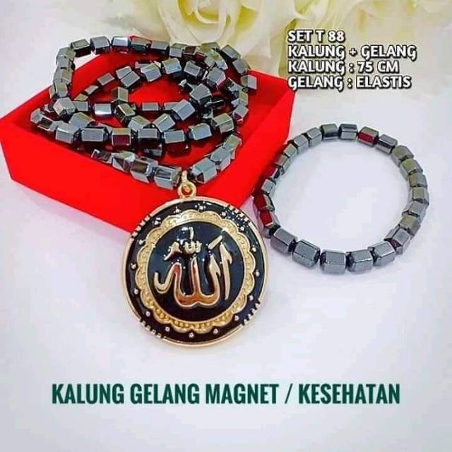 KALUNG GELANG KESEHATAN
( GINSYAMYONG - TOURMALINE - HEMATITE )