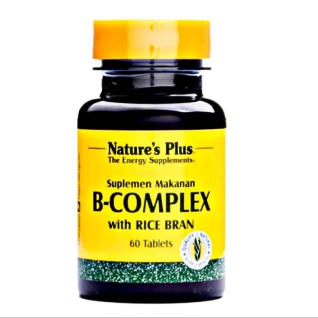 NATURE'S PLUS B COMPLEX isi 60 tablet
