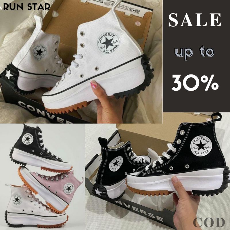 sepatu Converse run star hike import sepatu sneakers wanita