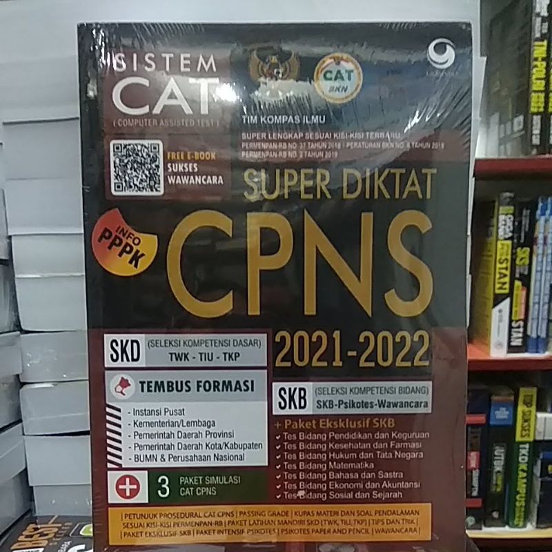 Jual Buku Super Diktat Cpns 2021 2022 Shopee Indonesia