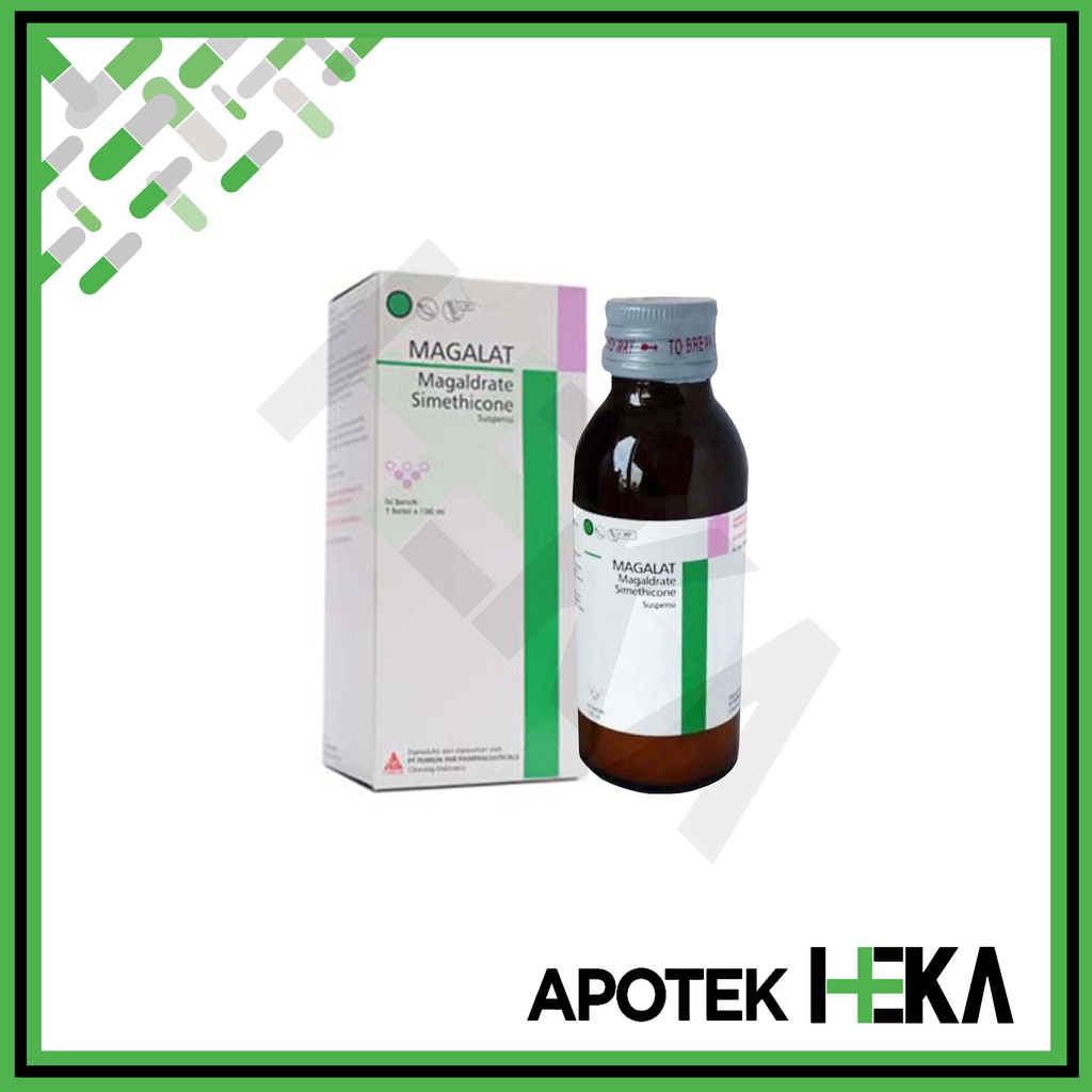 Magalat Suspensi 100 ml - Sirup Obat Maag Lambung (SEMARANG)