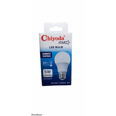LAMPU BOHLAM LED 5W CHIYODA PUTIH STAR