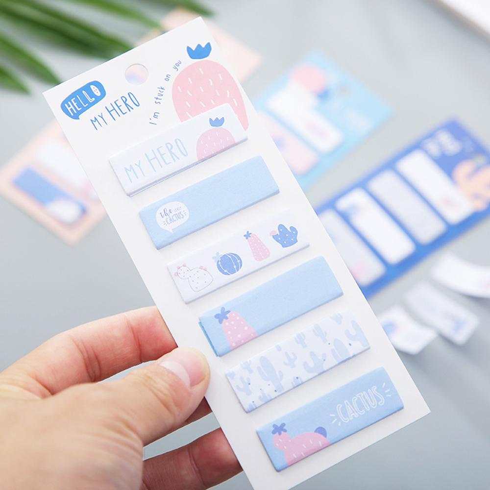 [Elegan] Notepad Siswa Kaktus Lucu Pasokan Kantor Sekolah