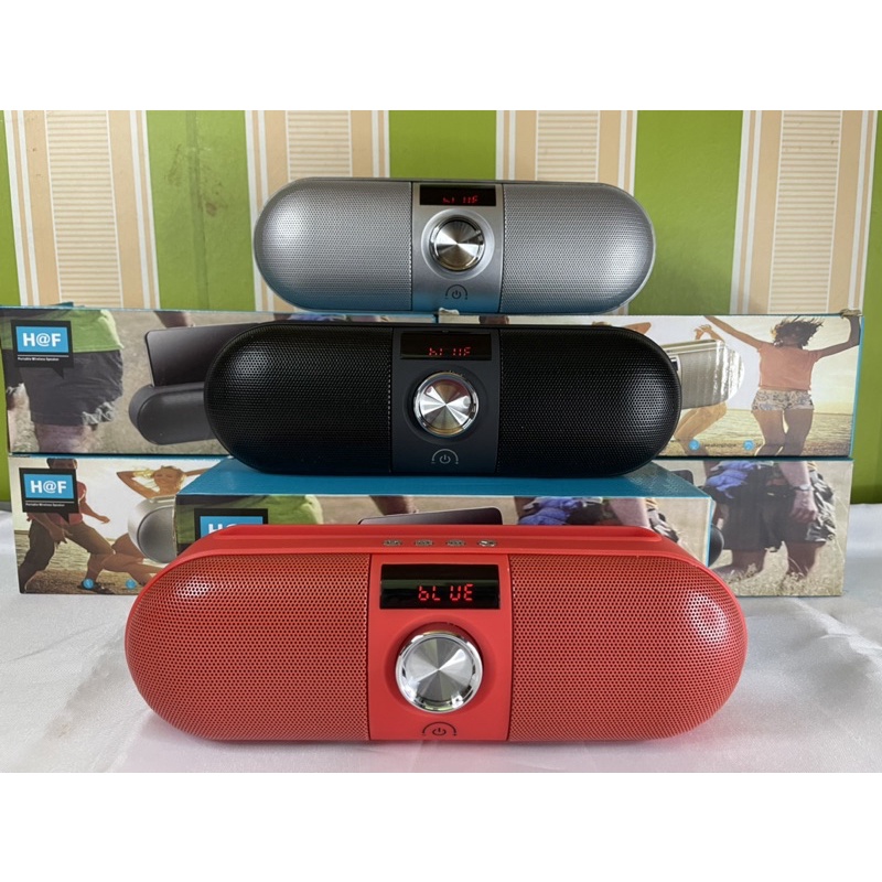 Speaker bluetooth radio H@F U5 Speaker portabel wireless