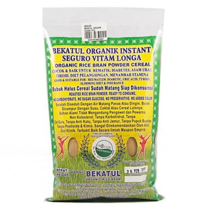 

Tepung | Seguro Bekatul Organic 400Gr