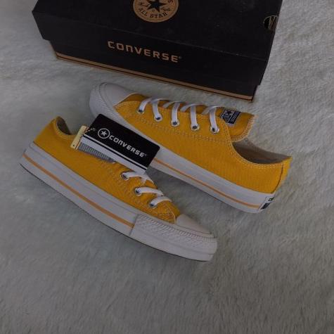 {MGA.26Ag21м} sepatu sneakers polos pria laki laki converse keren casual murah premium kuning 70 ori