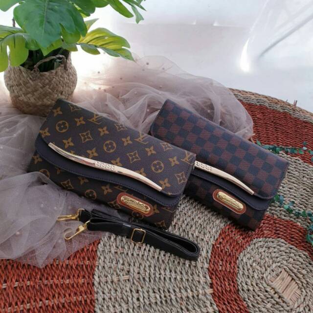 ✔SUPER MURAH ✔ LV maxi SUPER BEST SELLER TAS DOMPET SELEMPANG LOKAL PREMIUM MURAH BISA COD