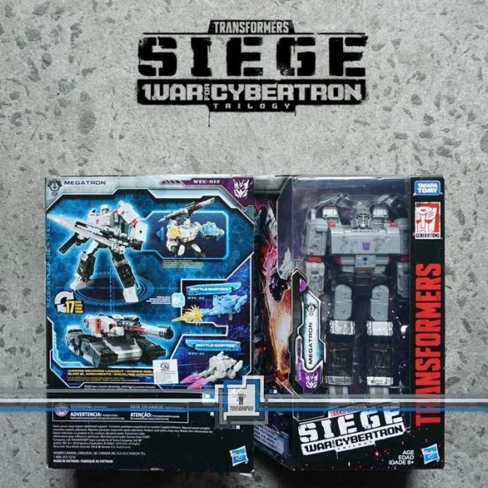 Transformers WFC Siege - MEGATRON - War For Cybertron / Voyager selalu ready