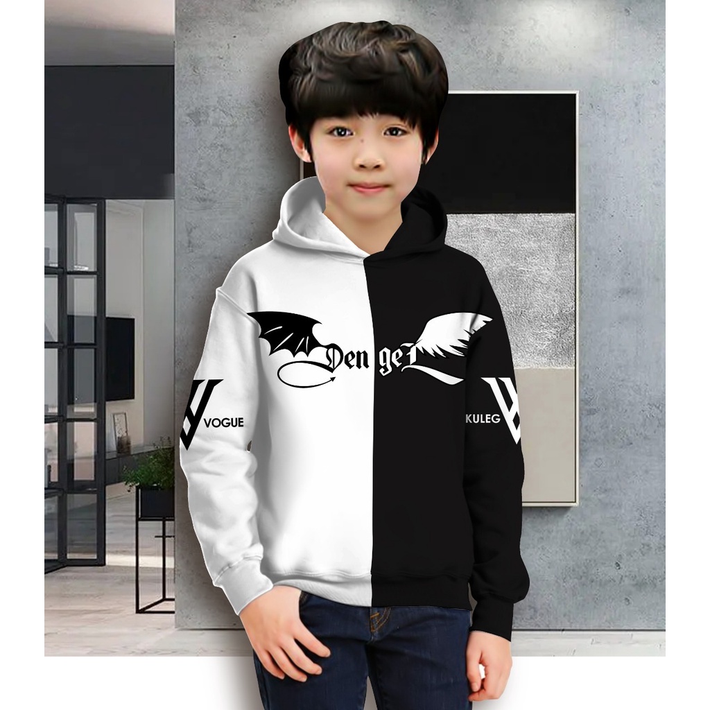 Hoodie Anak Vaque Anak Gaming Bahan Fleece Tebal /Jaket Anak Laki Laki/Jaket Anak Terbaru/4-11 TAHUN(FLAVA_STORE)