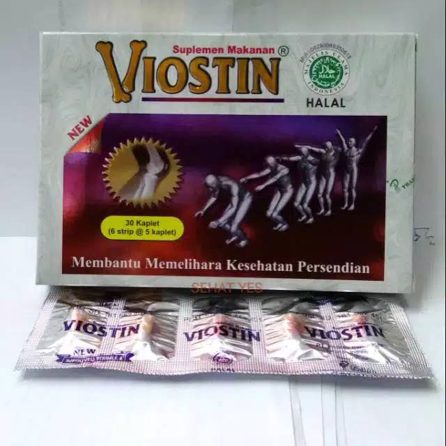 Viostin DS New | HALAL Suplemen Kaplet