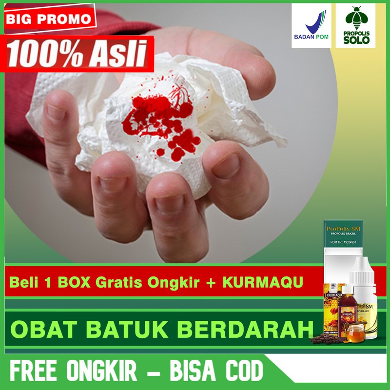

Obat Batuk berdarah, paru paru asma Terbukti Aman Propolis SM Brazil Original di Solo