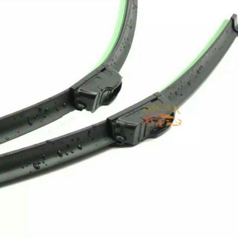 WIPER BLADE KACA MOBIL FRAMELESS U SHAPE HOOK - FLY-078 / WIPER MOBIL