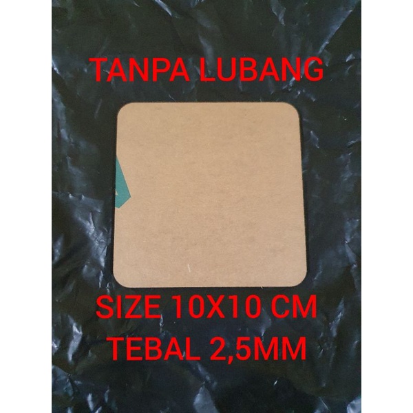 MURAH POTONGAN AKRILIK 10X10CM KOTAK