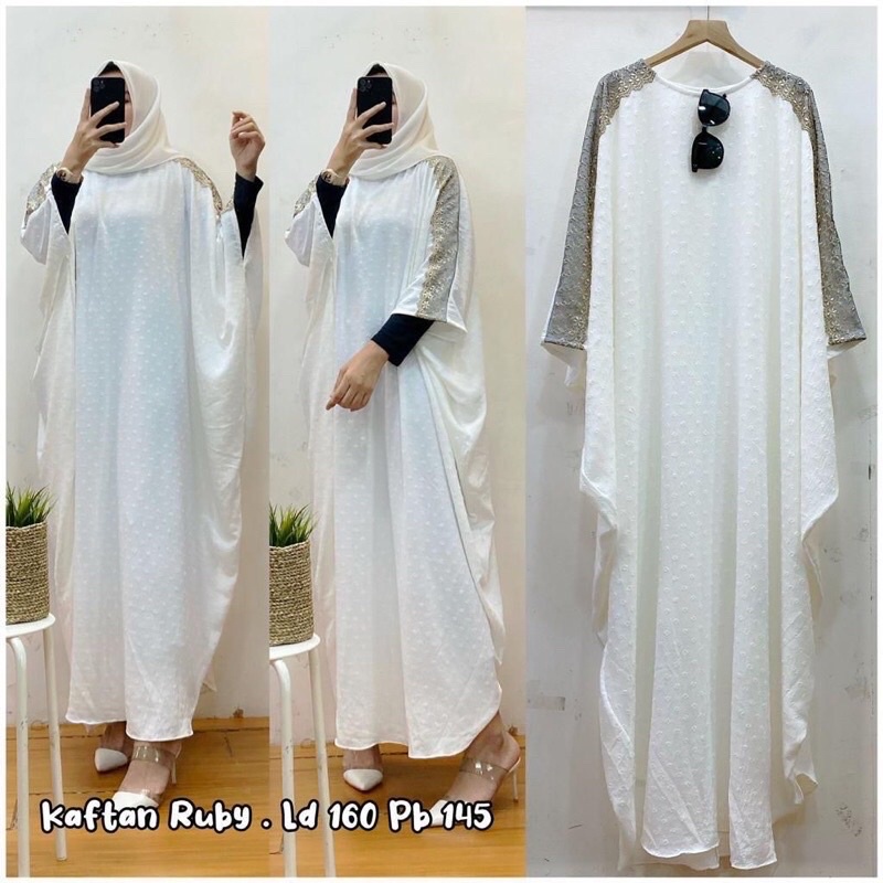 Rayyanza Kaftan | Kaftan Wanita Kondangan | Kaftan Mewah | Kaftan Jumbo | Kaftan Premium | Kaftan Loose