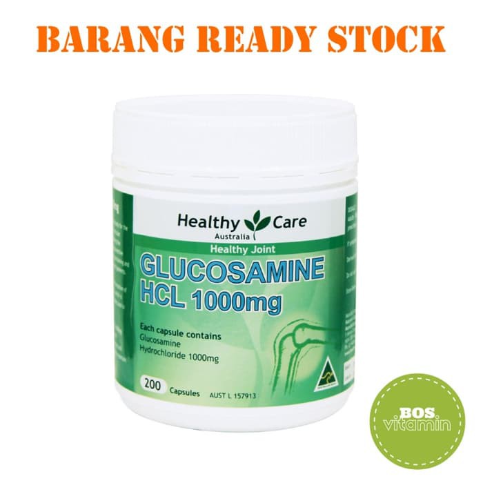 DISKON -  Healthy Care Glucosamine HCL 1000mg - 200 kapsul