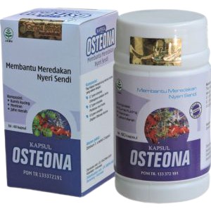 Kapsul Herbal Osteona Obat Herbal Alami untuk osteoporosis dan Gejalanya ISI 60 KAPSUL ORIGINAL