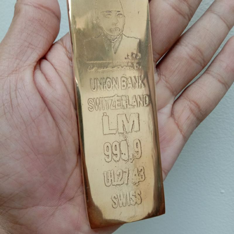 LEMPENGAN SOEKARNO GOLD 2PCS / KUNINGAN SARI SUPER PREMIUM