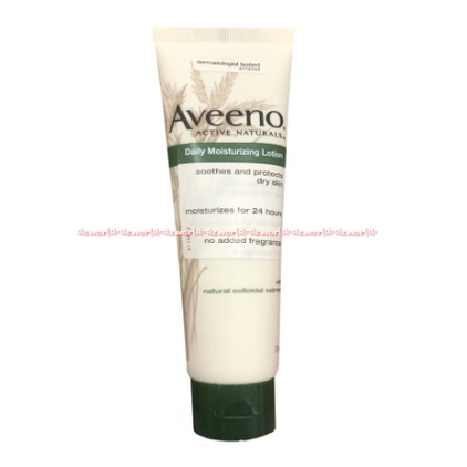 Aveeno Daily Moisturizing Lotion 71ml Soothing Protect Dry Skin Aveno Handbody Afeeno Hand Body Krim Losion Kulit Kering