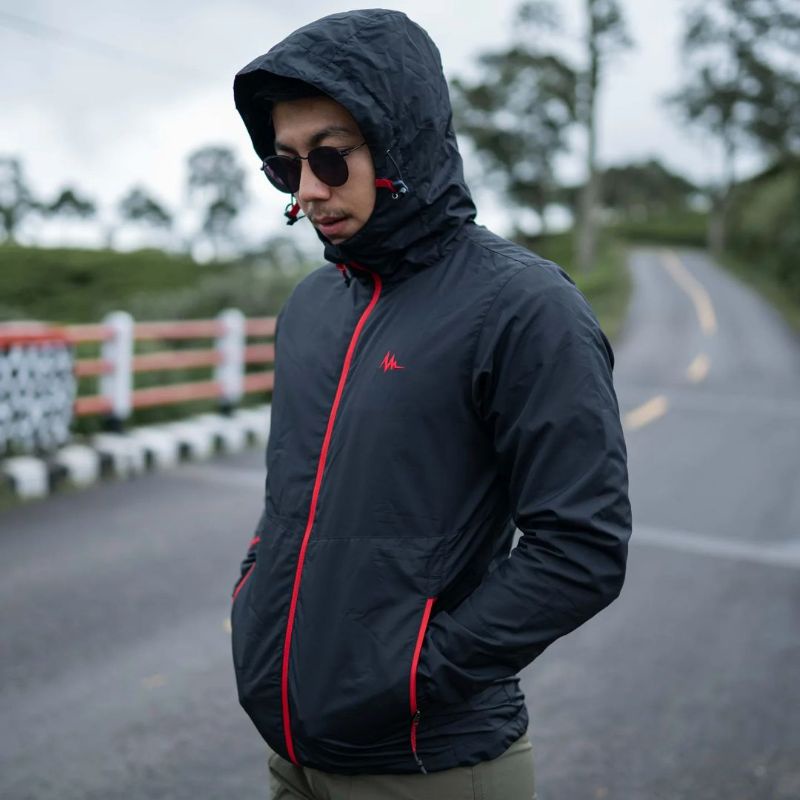 Jaket Mountaingeer Norton Waterproof windproof - jaket lipat packable - jaket gunung lipat - jaket o