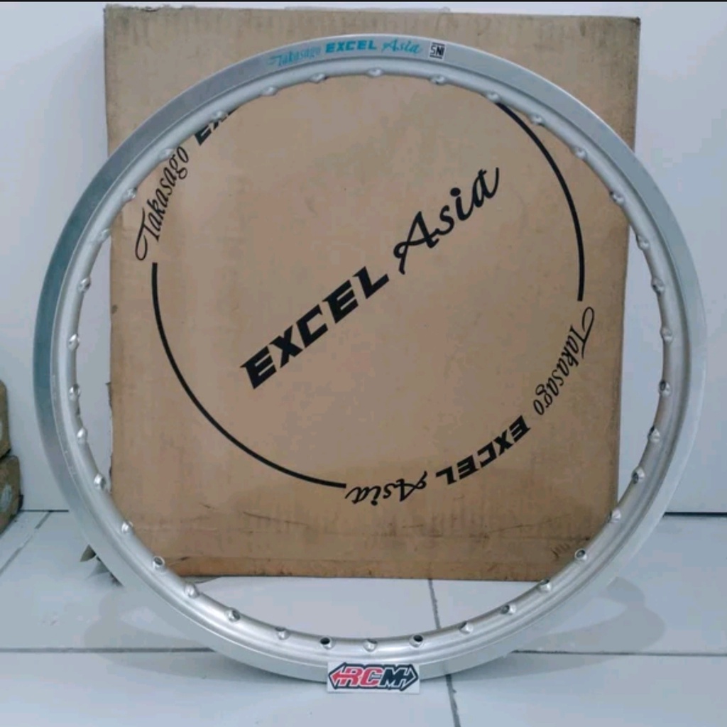 VELG VELK VELEG PELEG RING RIM 17X120 1.20 RING 17 X 120 WARNA SILVER MERK ORIGINAL TAKASAGO EXCEL A