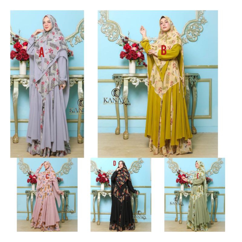 Halwa syari ori  by kanaya /gamis kanaya / gamis branded / kanaya dress