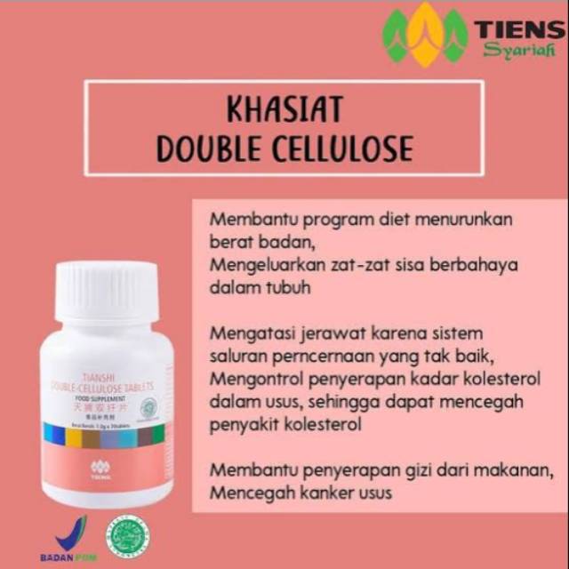 Double cellulose tiens original