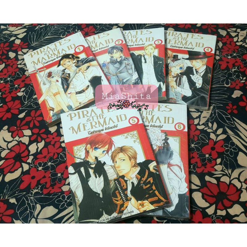 Komik Manga Seri Pirates and The Mermaid 1-6end by Tetsuya Kiuchi
