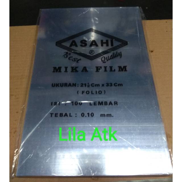 

Plastik Mika Film / Mica Jilid tebal 0,10mm