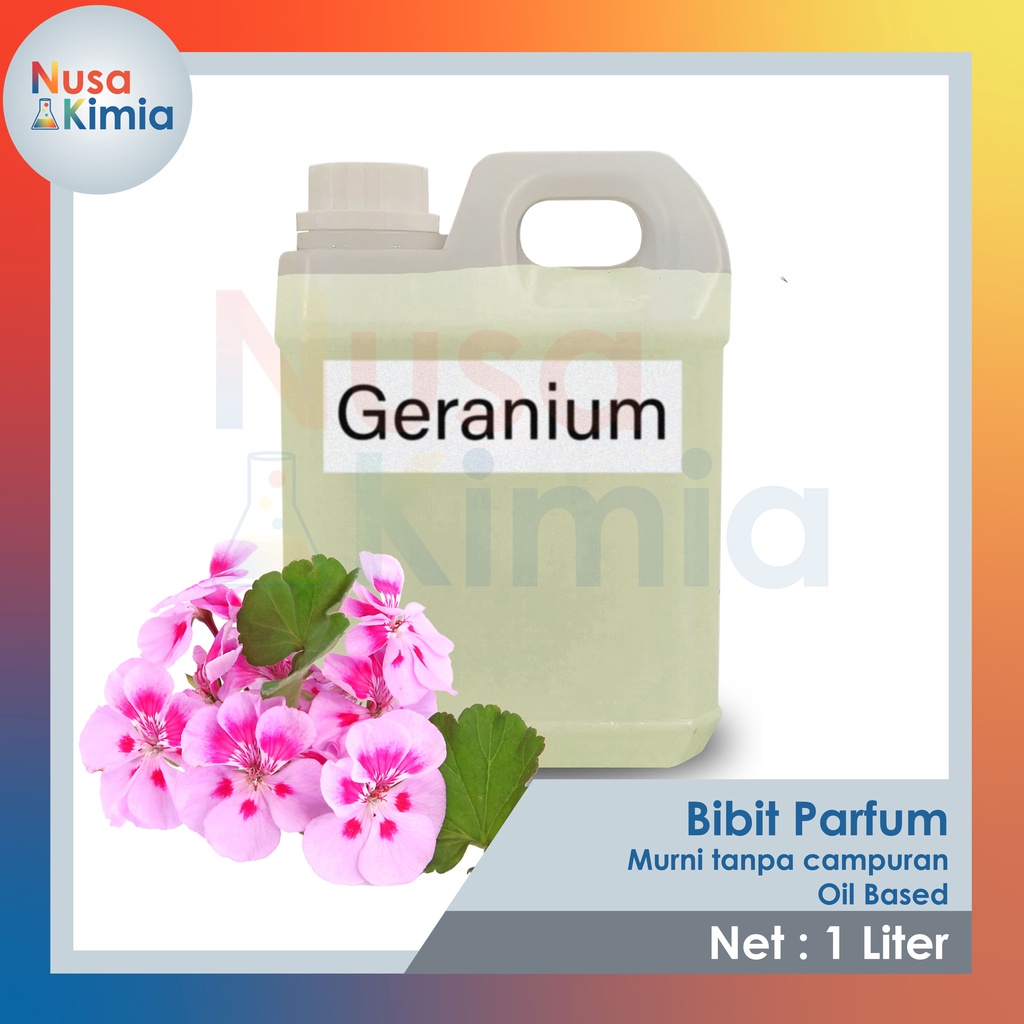 Bibit Parfum Geranium / Bunga Geranium 1 Liter