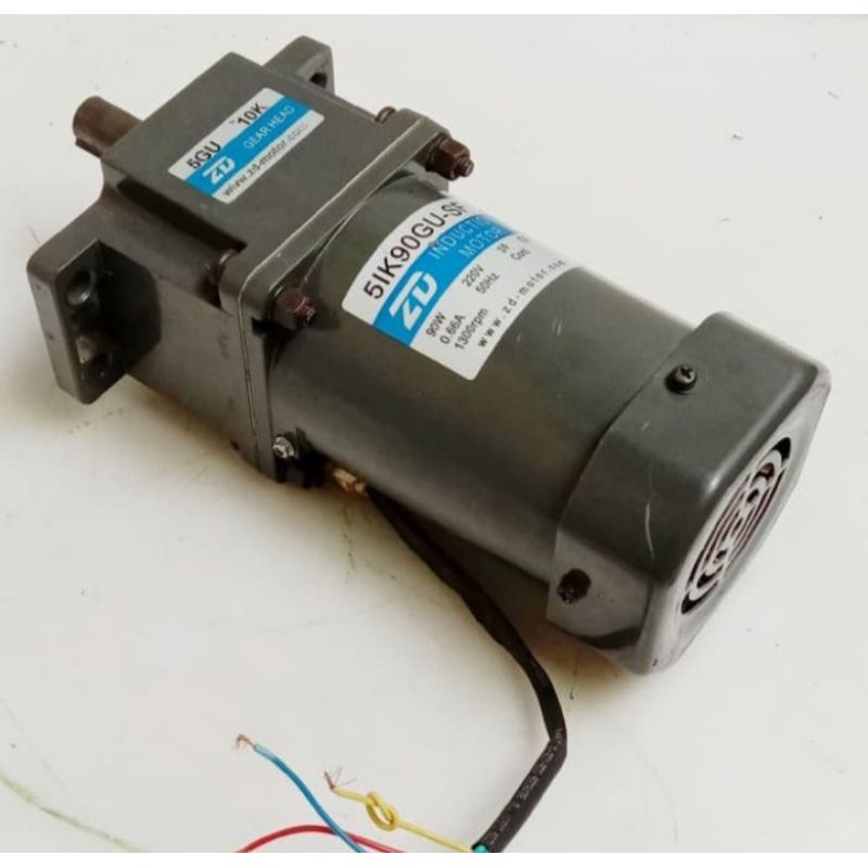 ZD 90W INDUCTION MOTOR 220V 142RPM