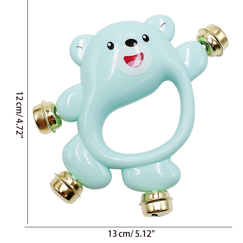 Mary Musical Baby Handbell Sensory Baby Training Rattle Toy Stroller Tempat Tidur Aksesoris