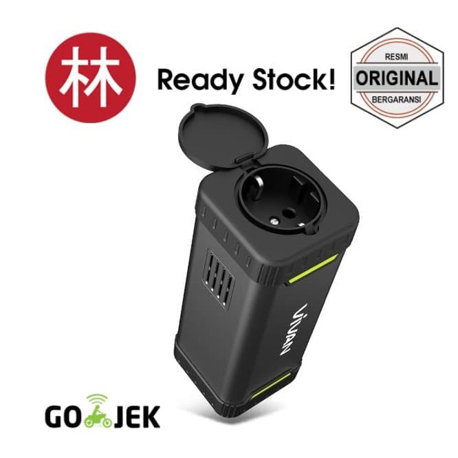 Vivan Mf20 20800Mah 3A Output Powerbank Qc 3.0 Black