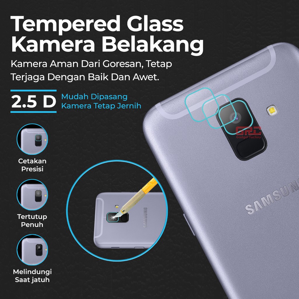 Tempered Glass SAMSUNG Galaxy A6 2018 HOGO Full Cover Glue