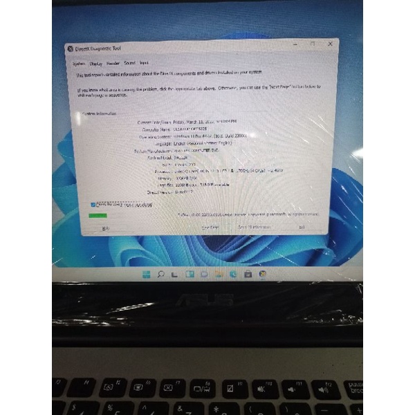 laptop asus x455l intel core i5 4200 ram 4gb ssd 128gb hdd 320GB layar 14 in