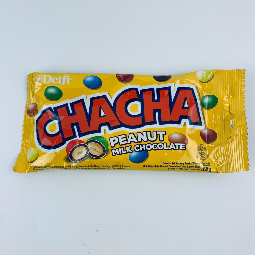 DELFI CHACHA MILK CHOCOLATE &amp; PEANUT MILK CHOCOLATE 40g